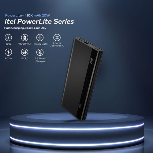 Itel 20w T157 10000mAh Power Bank